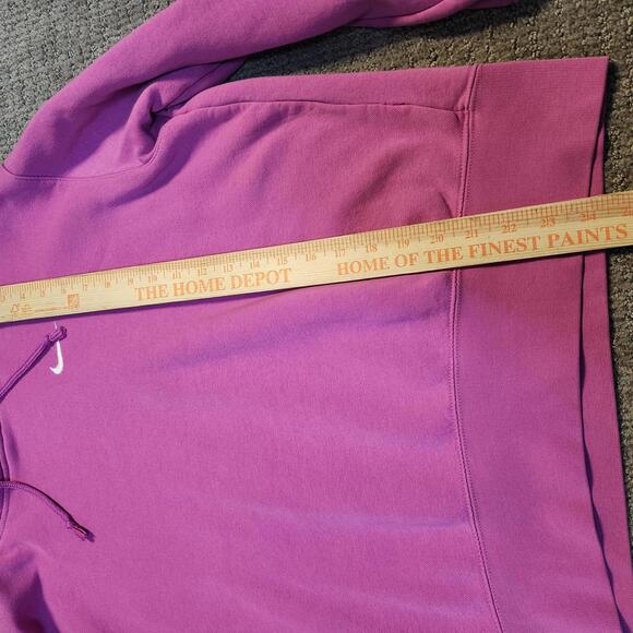 Nike Hoodie Women’s Pink Long Sleeve Pullover Size Medium 7 - Picture 3 of 7
